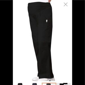 CHEROKEE - Maternity knit waist pull-on Scrubs pants  - Pewter S